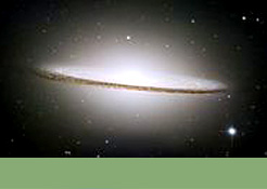Foto mit Link zur Bildergalerie: Galaxie M 104 (Sombrero)